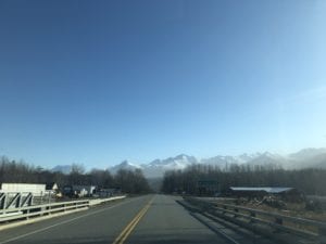 Drive through Sutton, Alaska